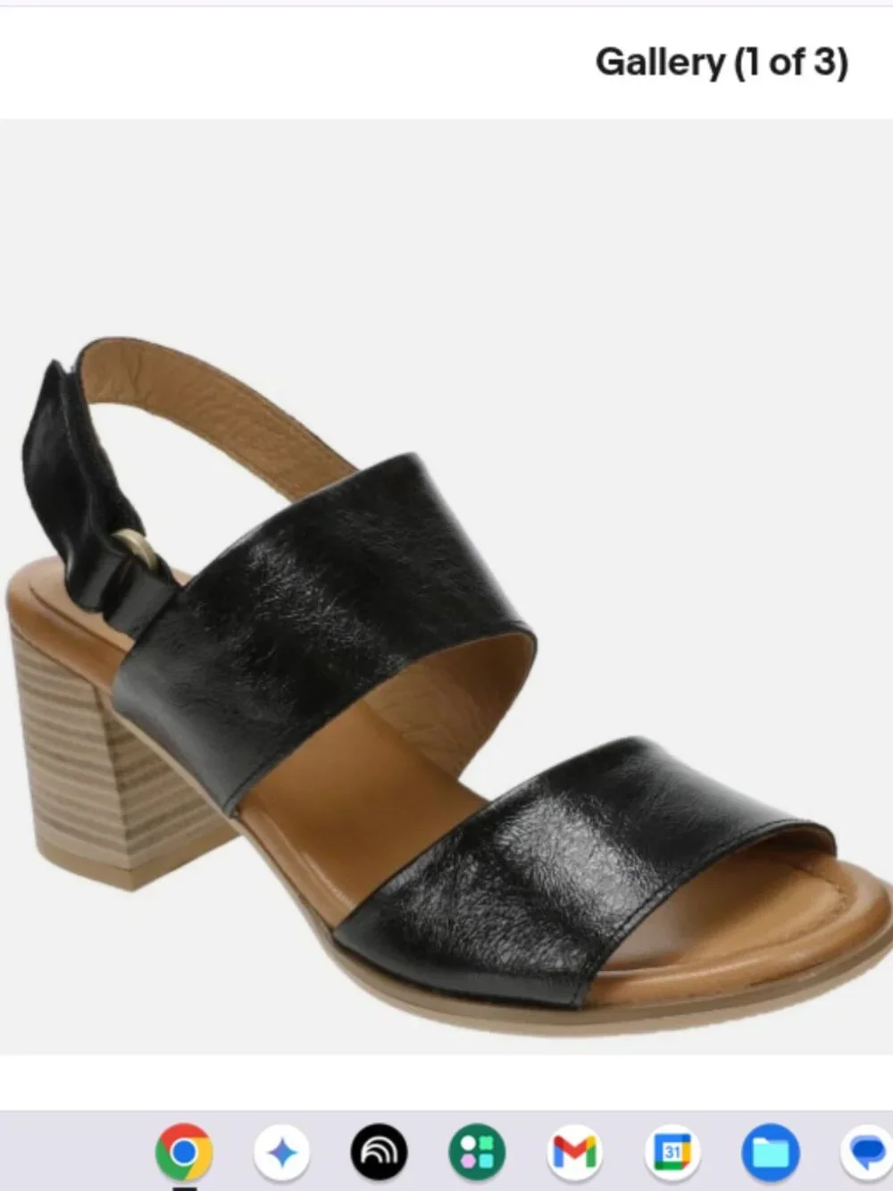 Miz Mooz Leather Adjustable Heeled Sandals-Rorie-Black-EU 37 (US 6.5-7)-A684748
